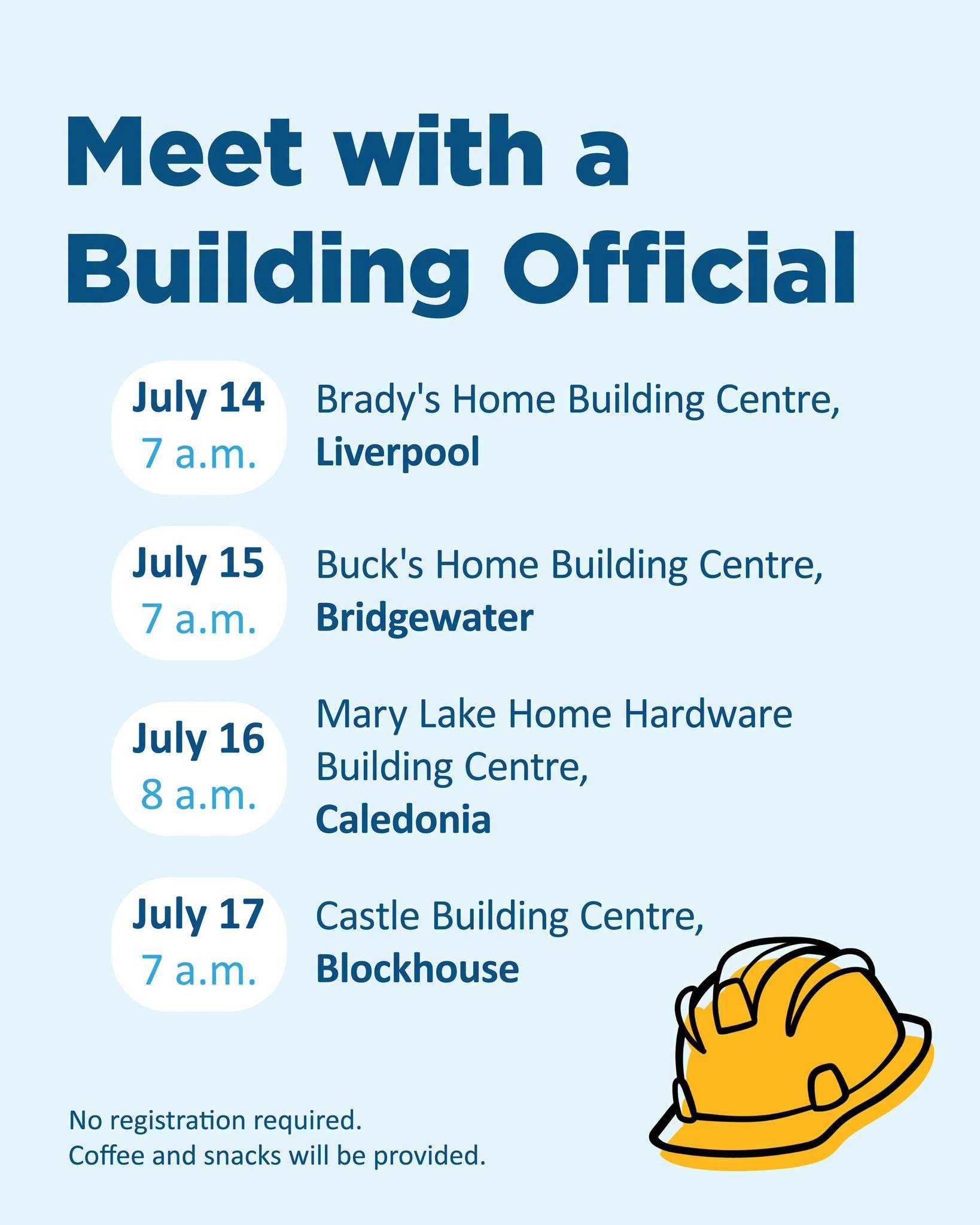 Builder Info Sessions
