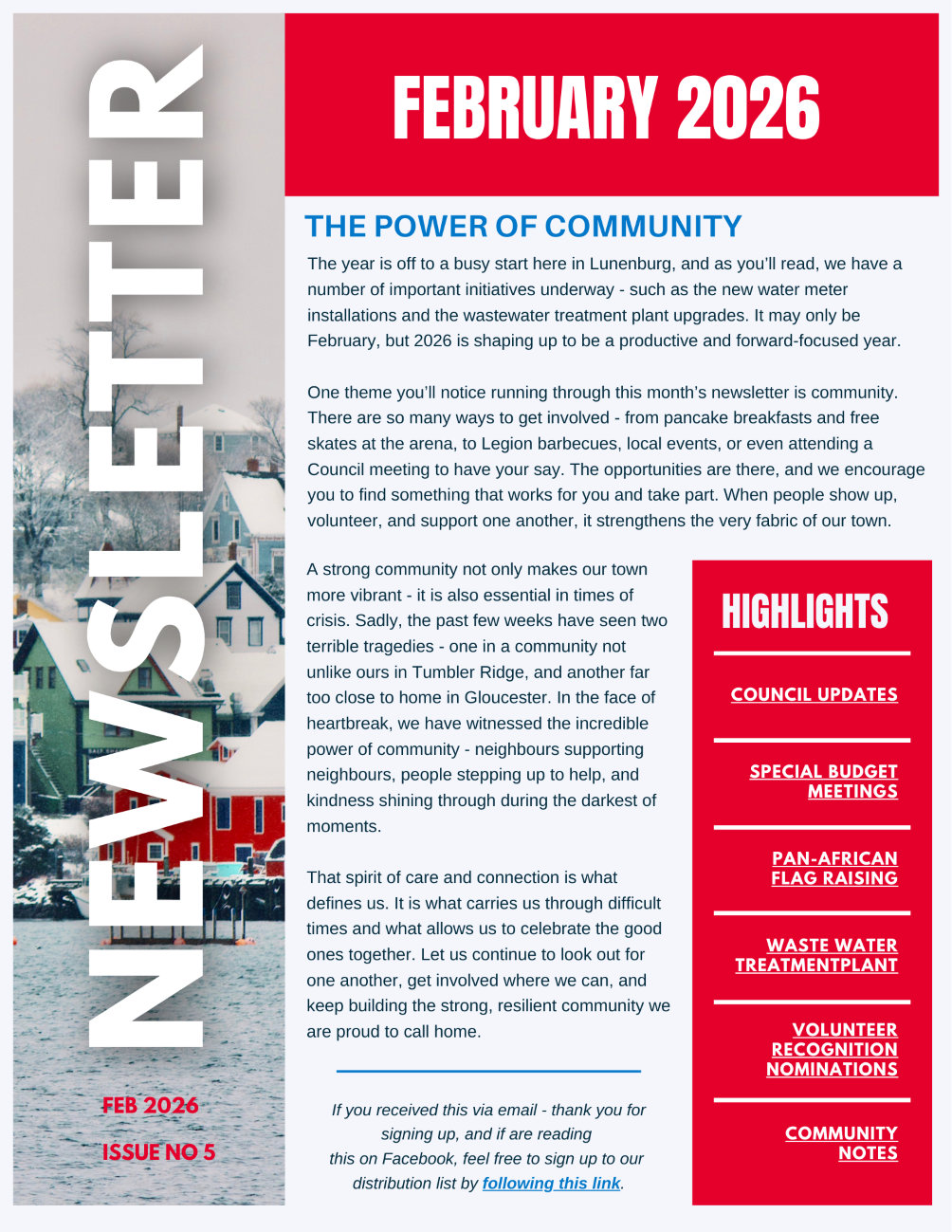 February 2026 Newsletter Page 1