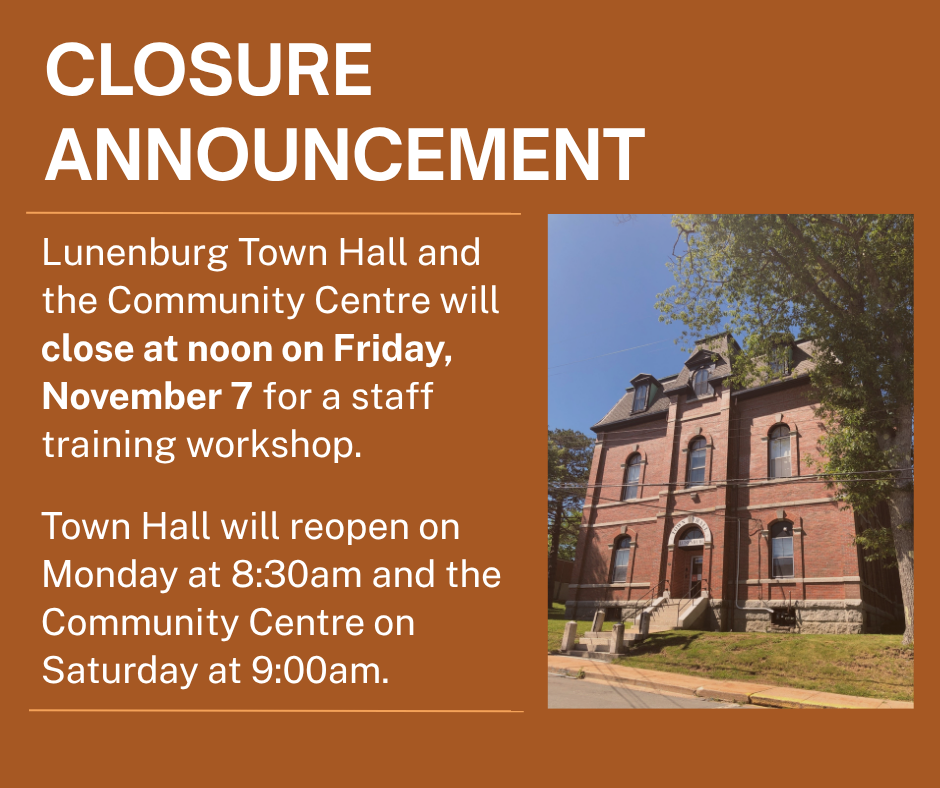 Training Closure Announcement 1