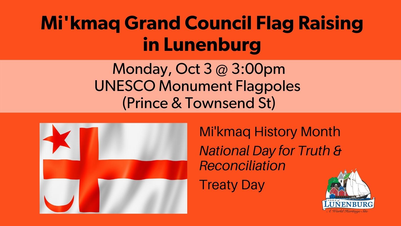 Mikmaq Grand Council Flag Raising Event